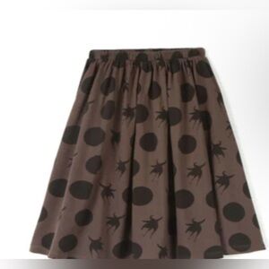 Skirt with Black Polka Dots. Simone disco bird by boutique brand Wolf and Rita